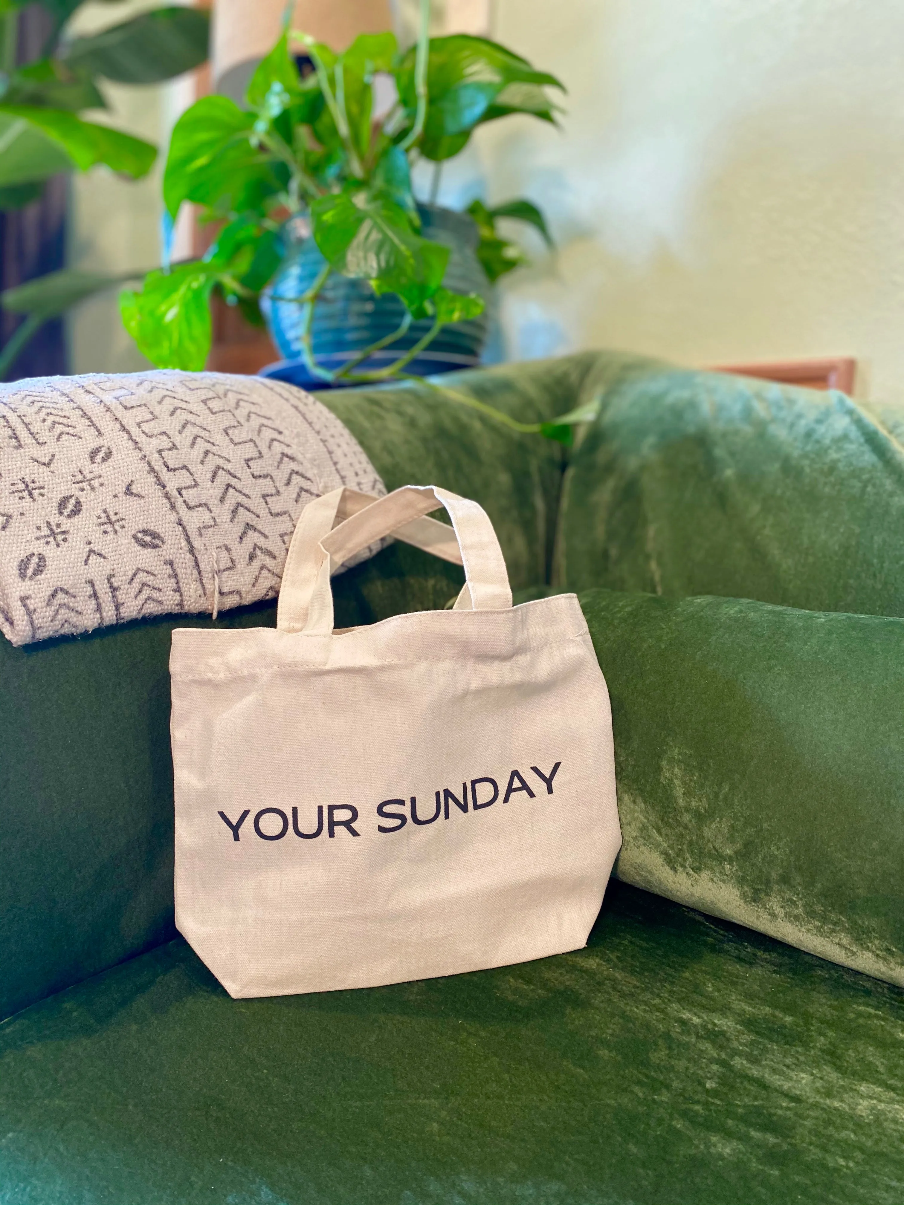 Mini Canvas Tote