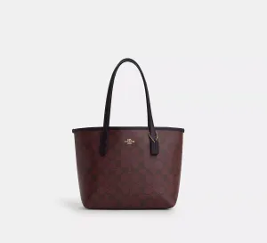 Mini City Tote In Signature Canvas