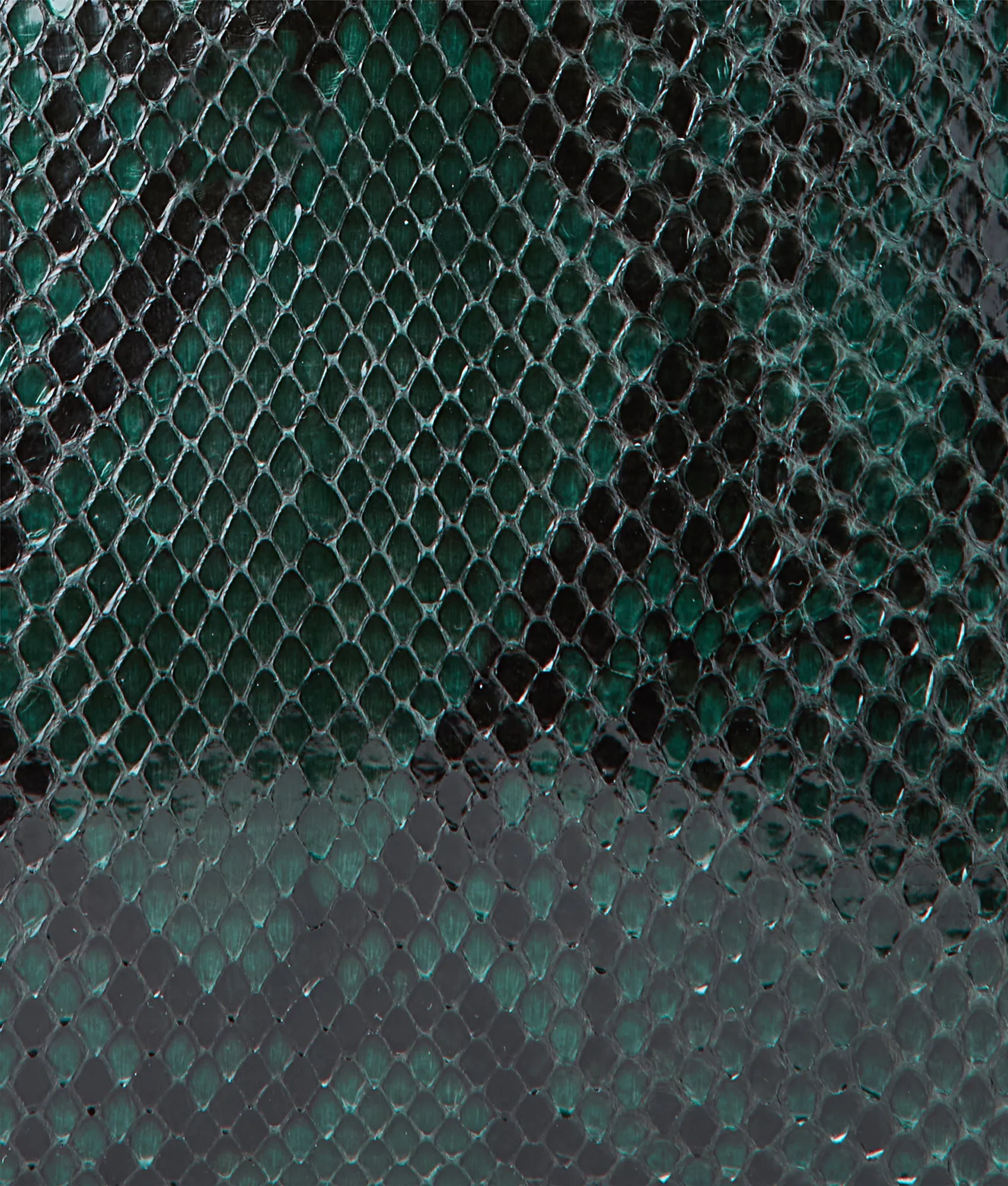 Mini Elle Exotic Clutch :: Emerald