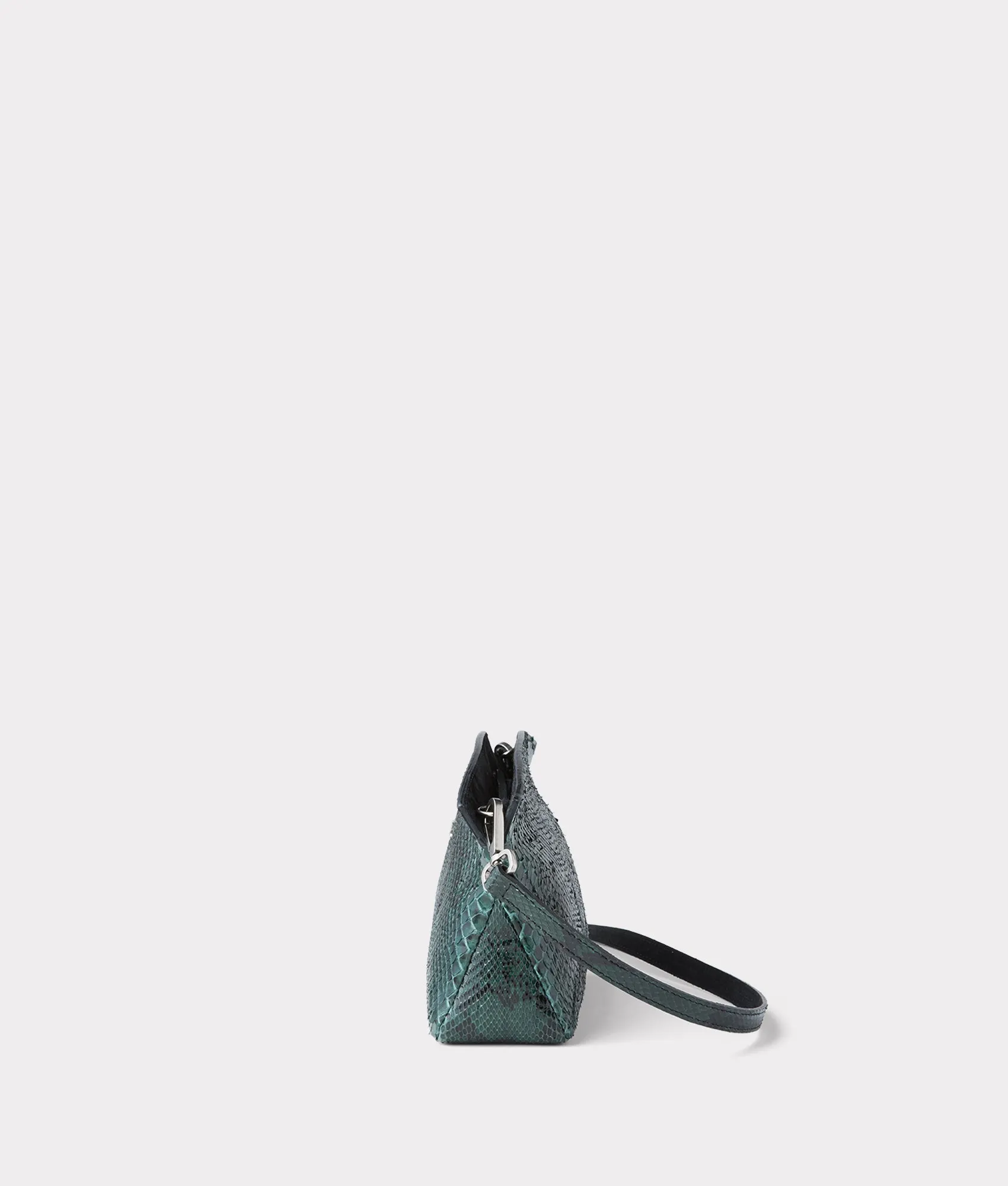 Mini Elle Exotic Clutch :: Emerald