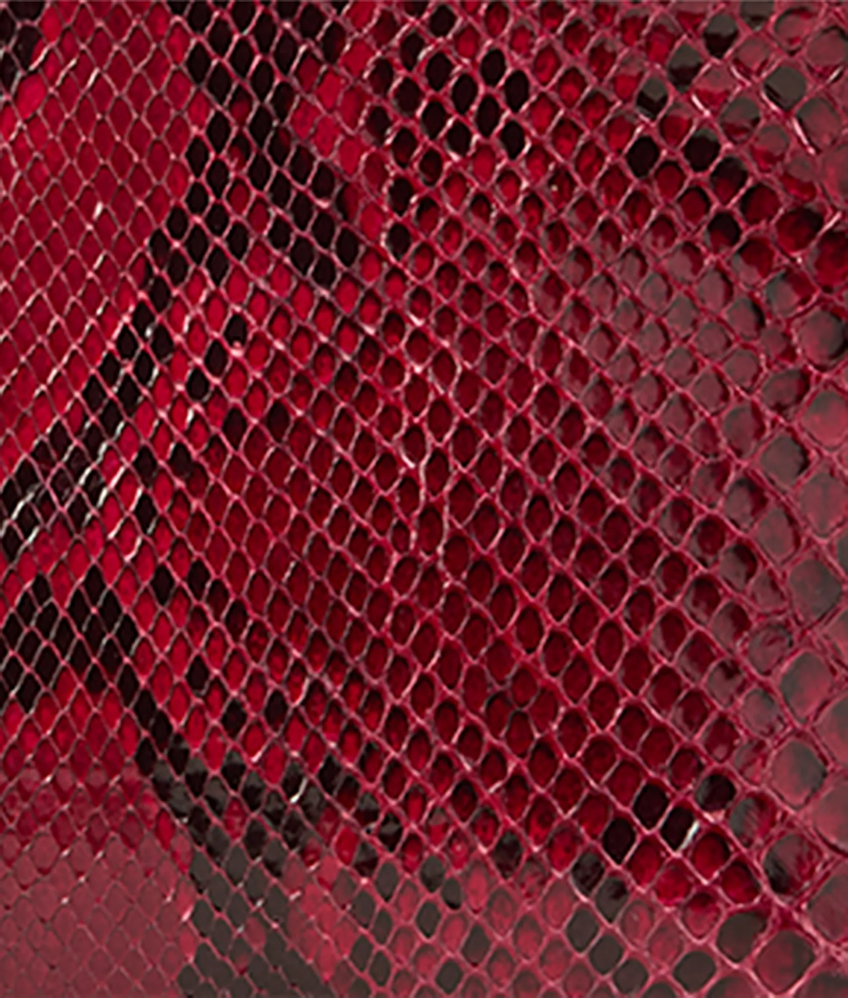 Mini Elle Exotic Clutch :: Garnet