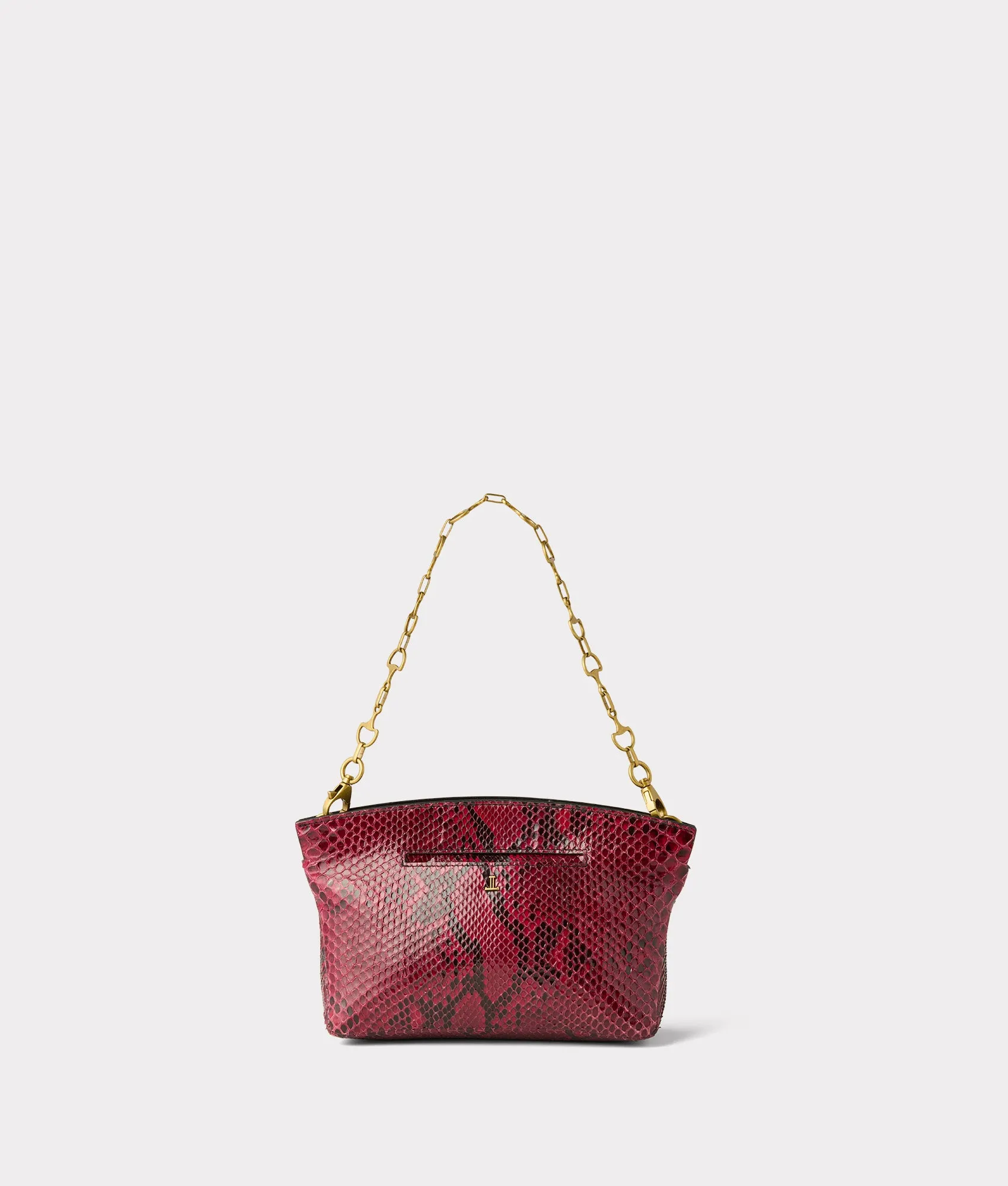 Mini Elle Exotic Clutch :: Garnet