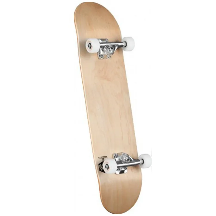 Mini Logo Chevron Detonator Natural Birch Complete Skateboard 8"