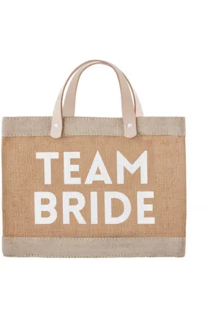 Mini Market Tote - Team Bride