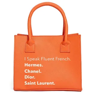 MINI MODERN TOTE - Fluent French