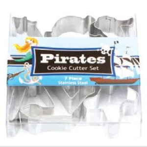 Mini Pirate Cookie Cutter Set
