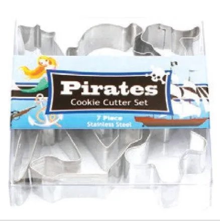 Mini Pirate Cookie Cutter Set