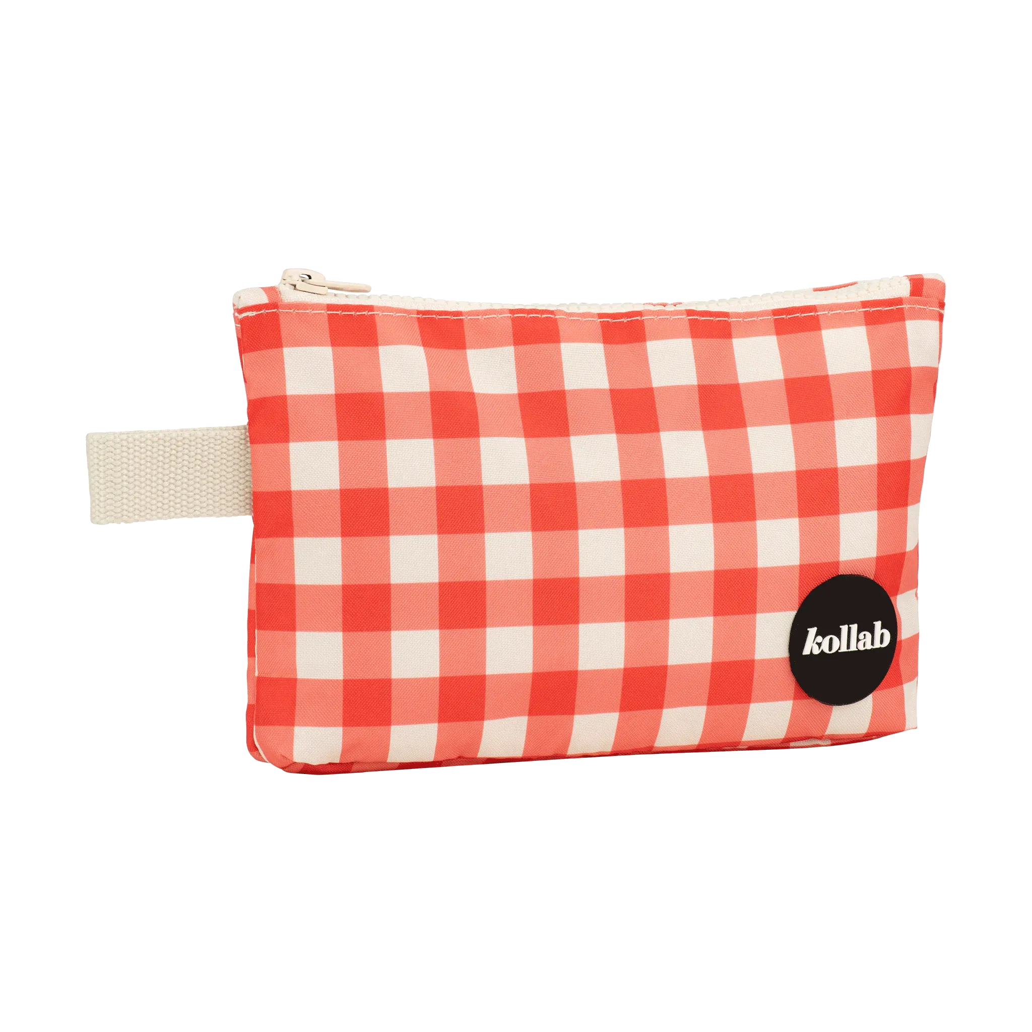 Mini Pouch Red Check