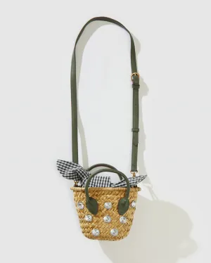 MINI STRAW TOTE