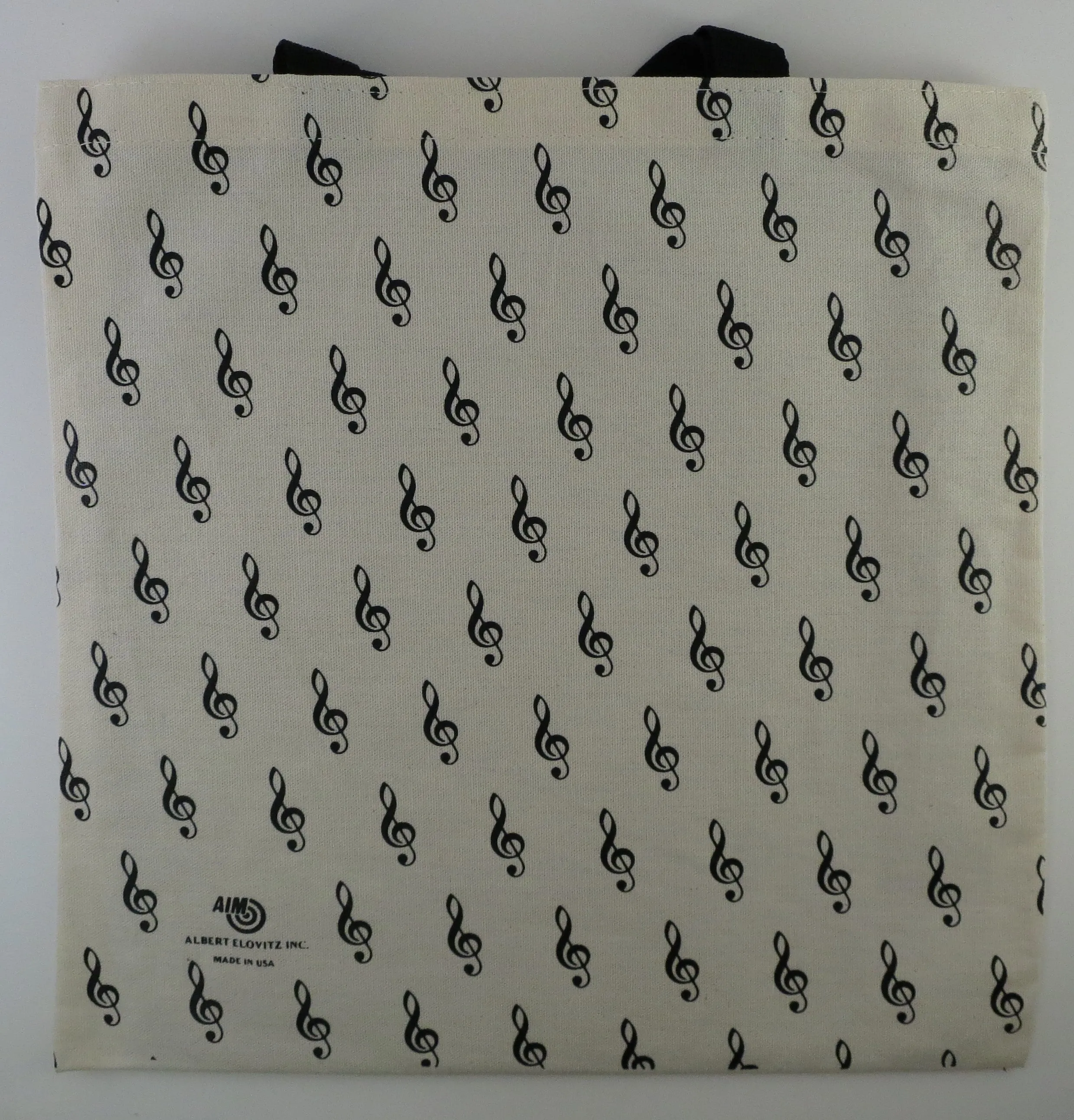 Mini Treble Clef Tote Bag