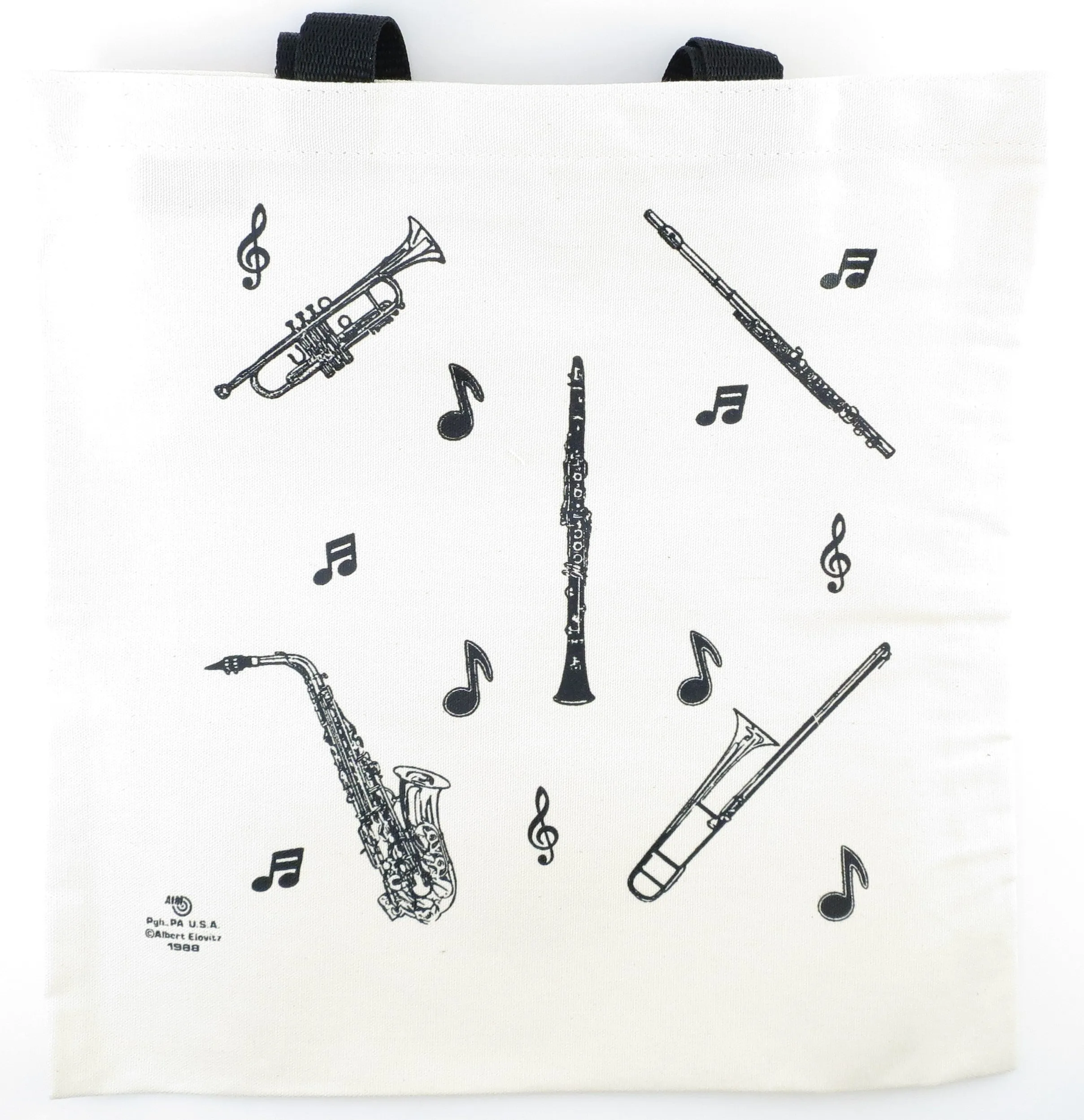 Mini Wind Instruments Tote Bag