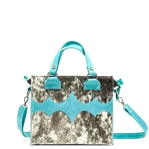 Minnie Pearl - Grey Brindle w/ Turquoise Denver Tool