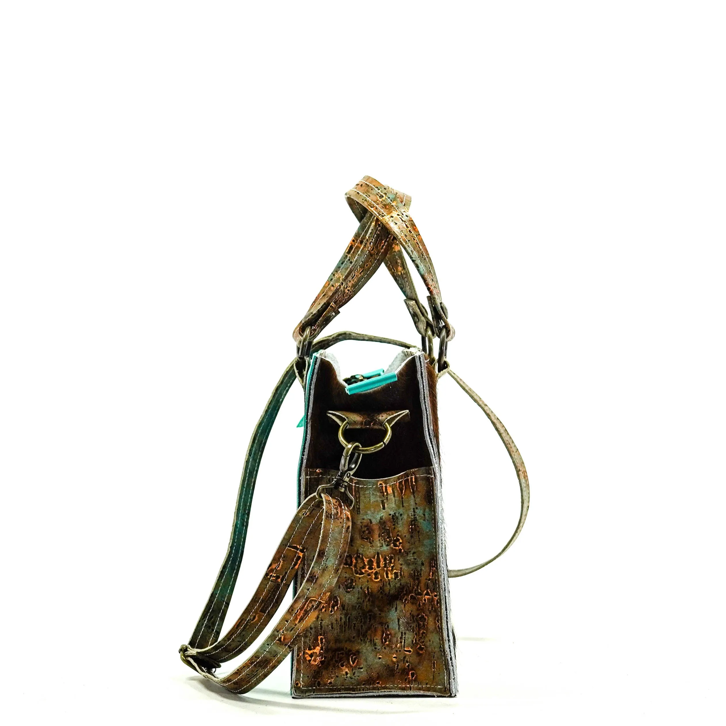 Minnie Pearl - Tricolor w/ Patina Driftwood
