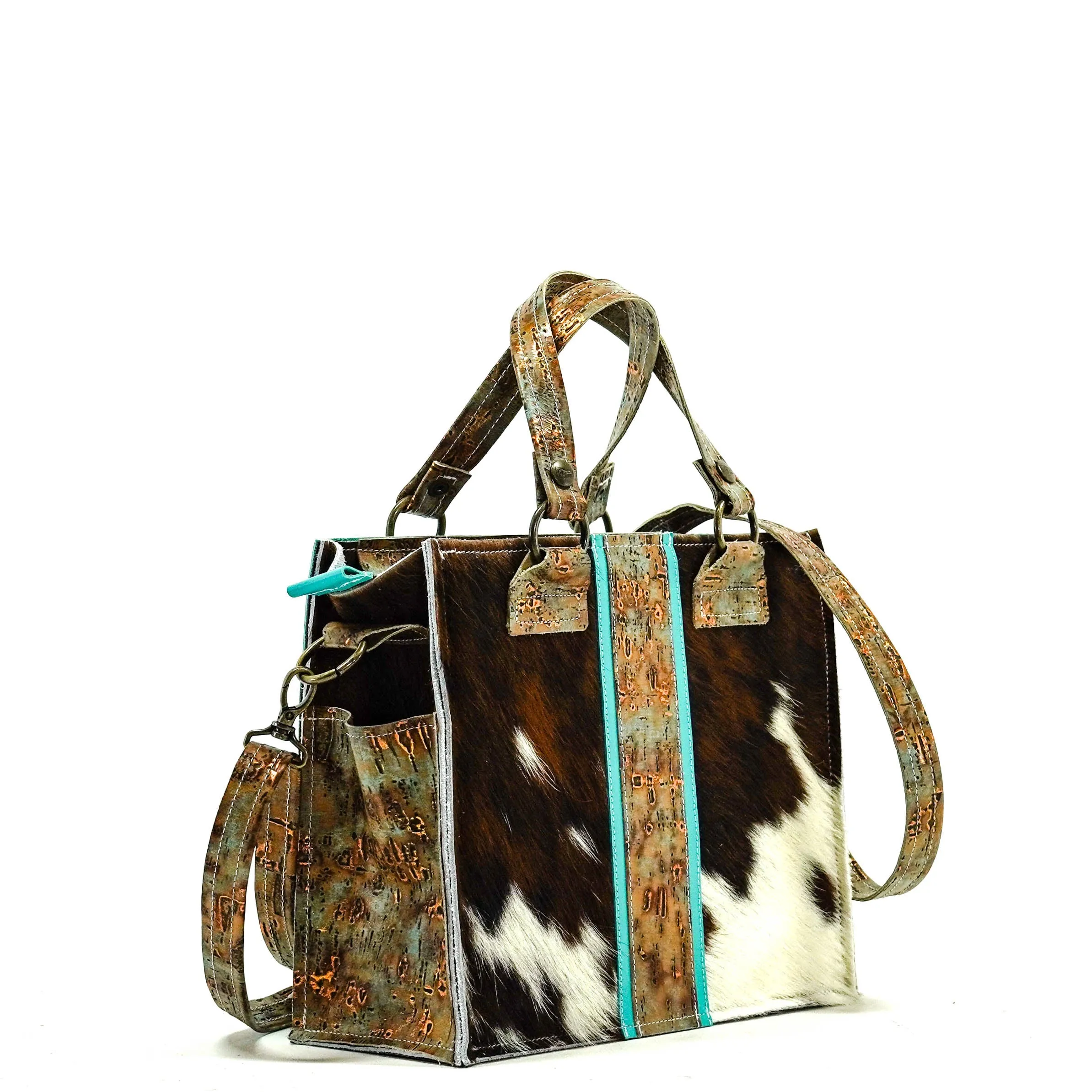 Minnie Pearl - Tricolor w/ Patina Driftwood