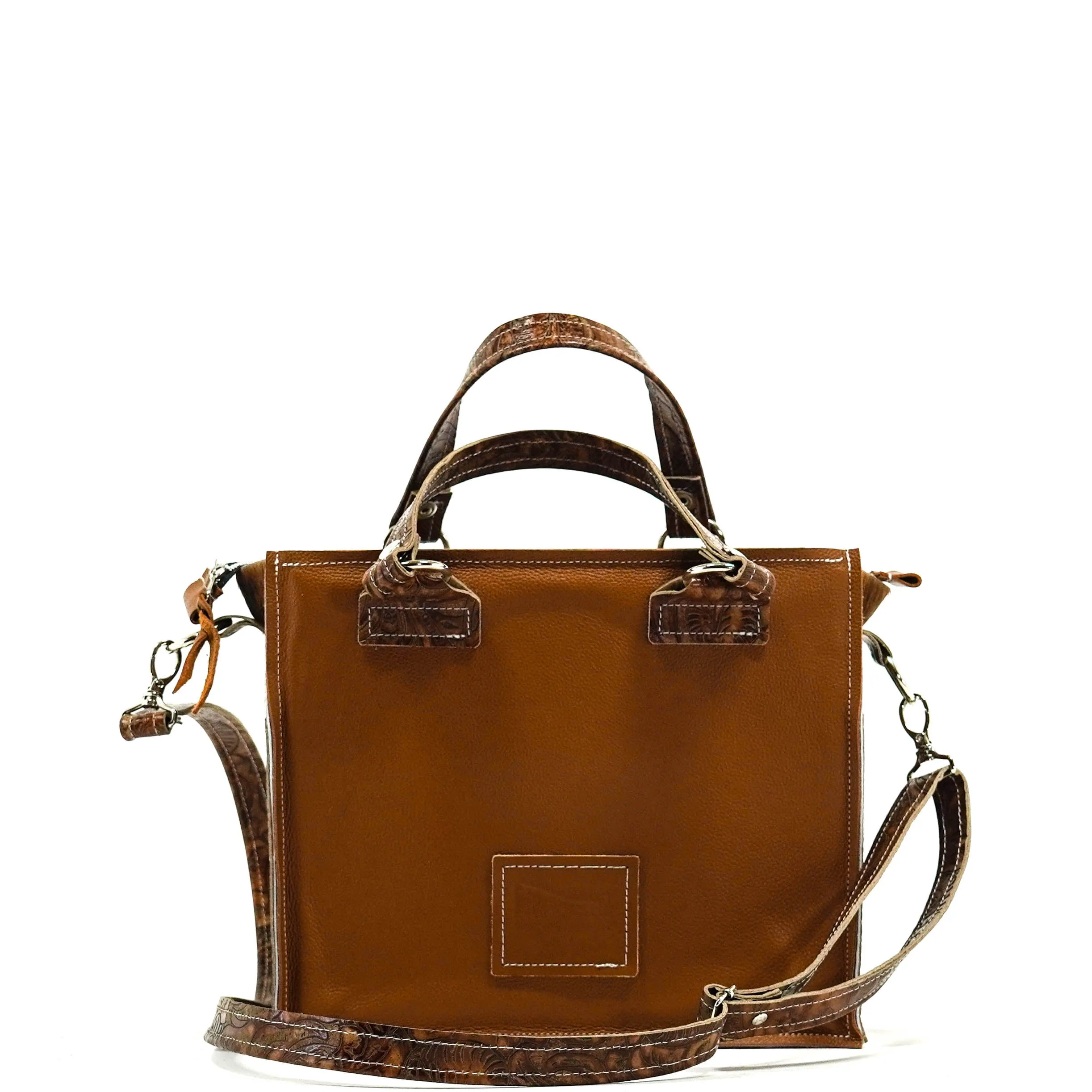 Minnie Pearl - Two-Tone Brindle w/ No Embossed