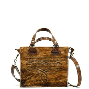 Minnie Pearl - Two-Tone Brindle w/ No Embossed