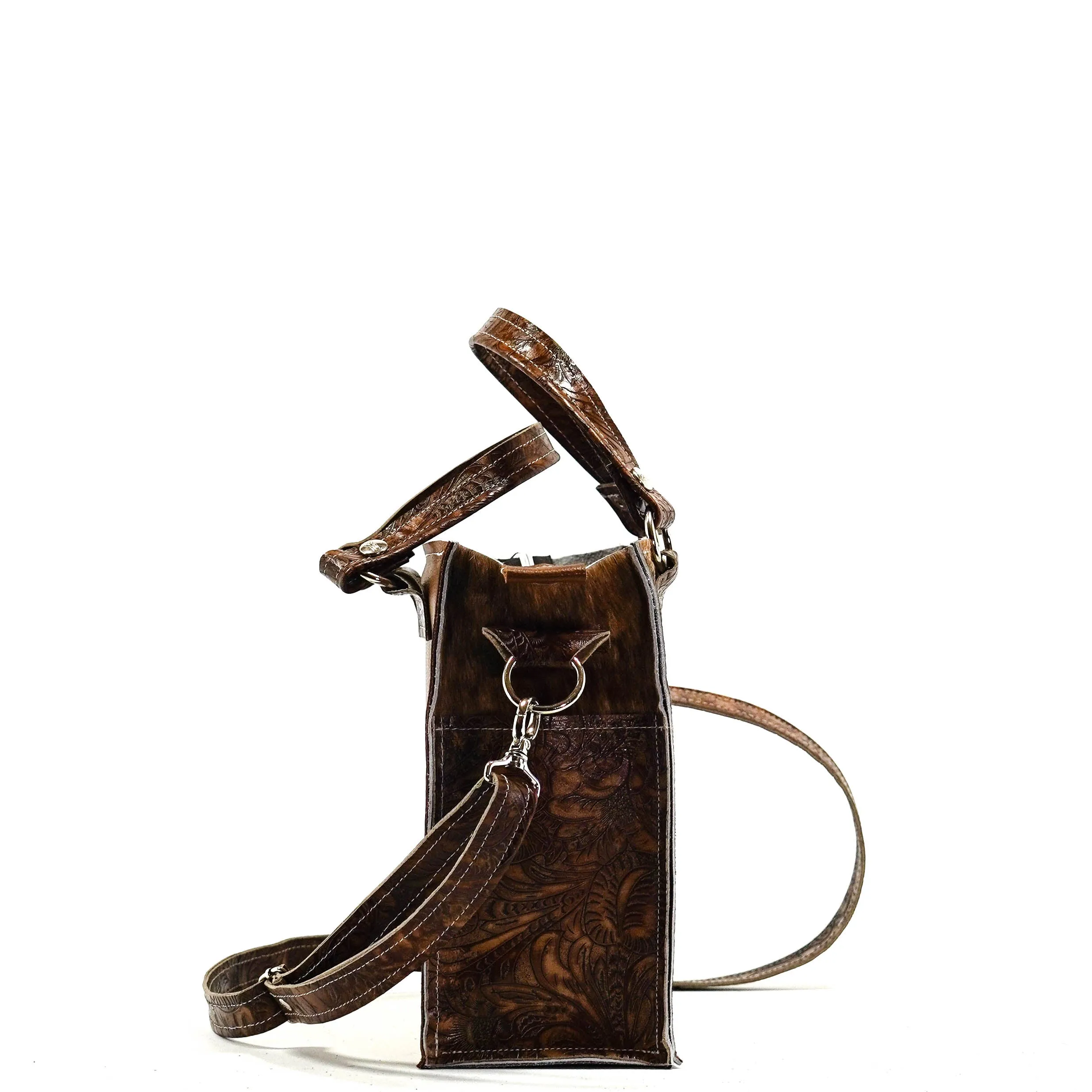 Minnie Pearl - Two-Tone Brindle w/ No Embossed
