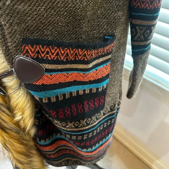 Miss Me Women’s Sweater Coat Size Medium