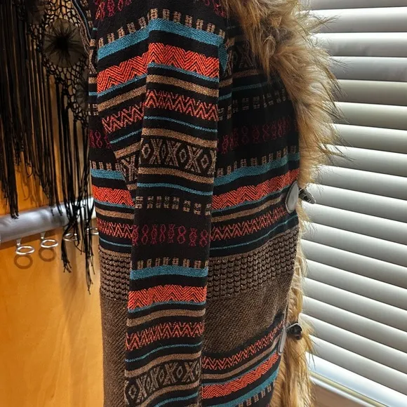Miss Me Women’s Sweater Coat Size Medium