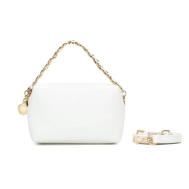Mitzi Mini Crossbody - White