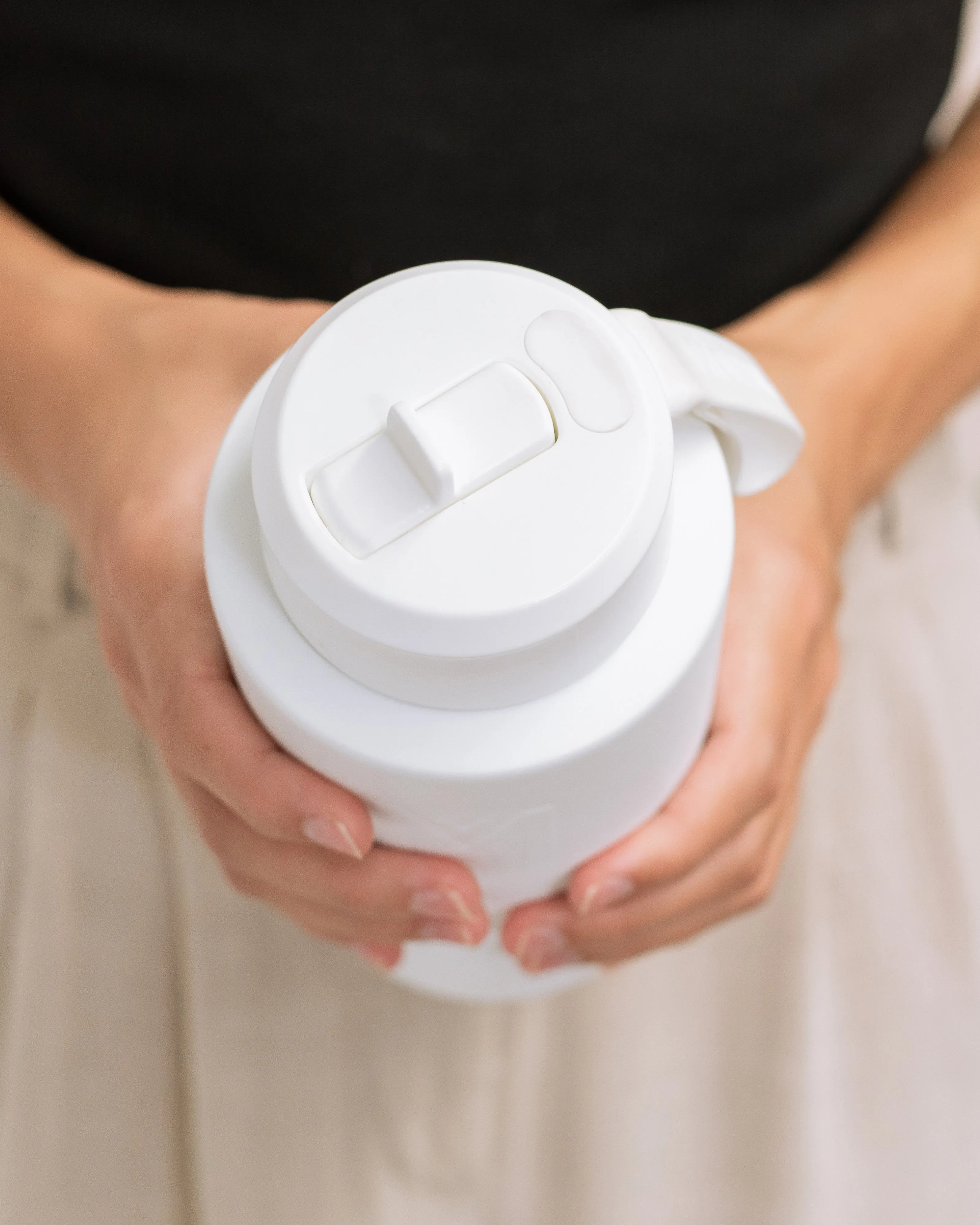 MontiiCo Fusion Sipper Lid Drink Bottle | Blizzard - 1lt