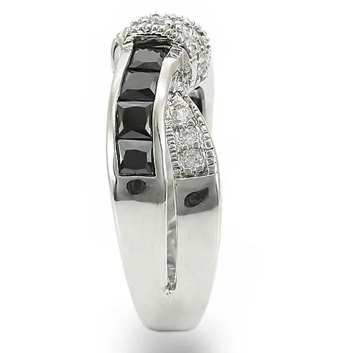 MT4941 - Black Tourmaline Crystals Designer Replica Clear Crystals