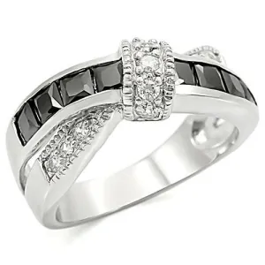 MT4941 - Black Tourmaline Crystals Designer Replica Clear Crystals