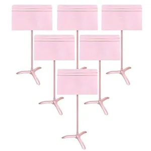 MUSIC STAND SYMPHONY PINK 6 STANDS