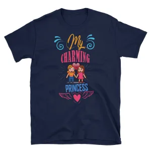 My Charming Princess T Shirt Navy Lesbian T Shirt Love T Shirt Unisex