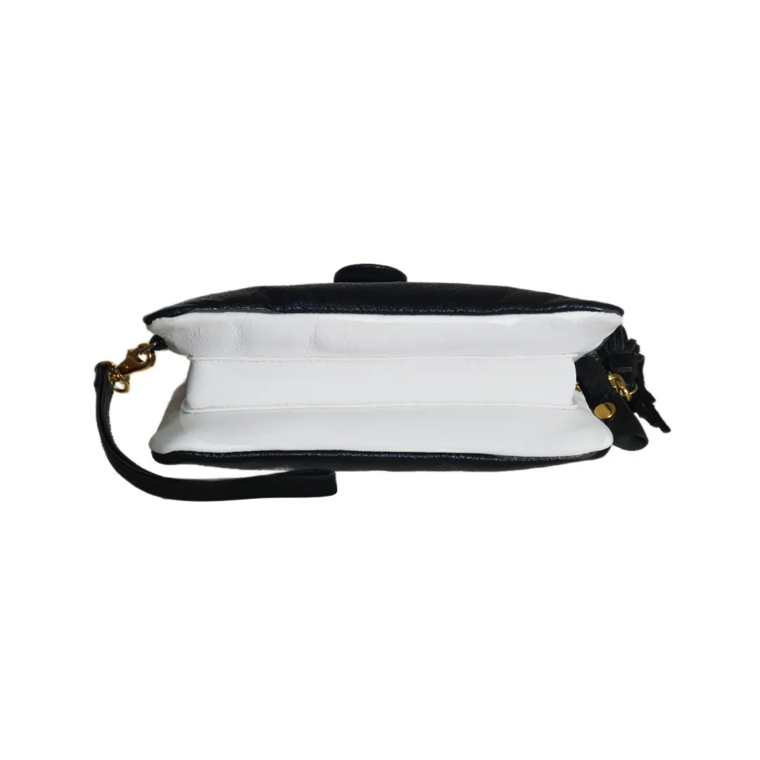 MYRNA: Leather Wallet/Wristlet