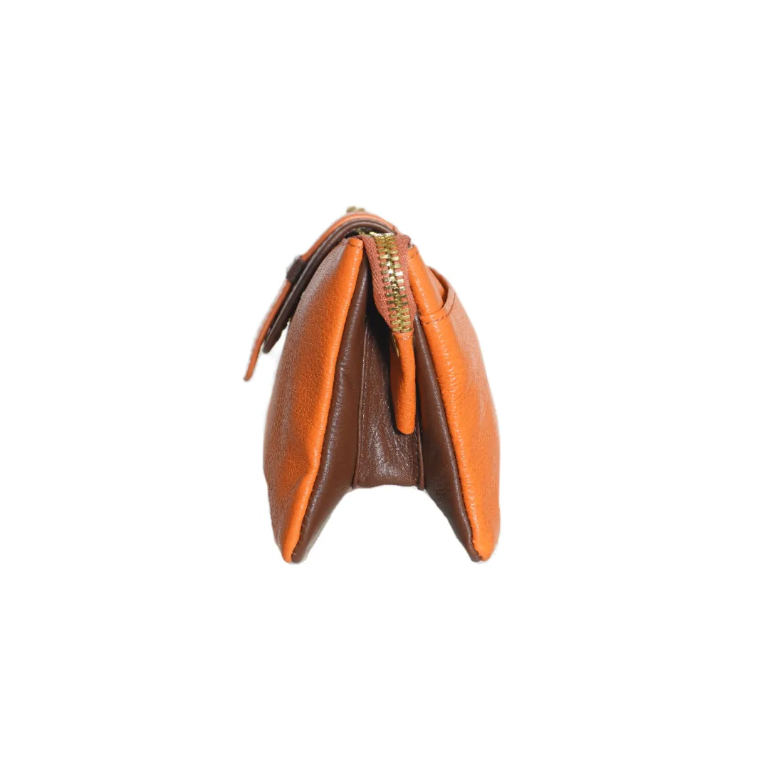 MYRNA: Leather Wallet/Wristlet