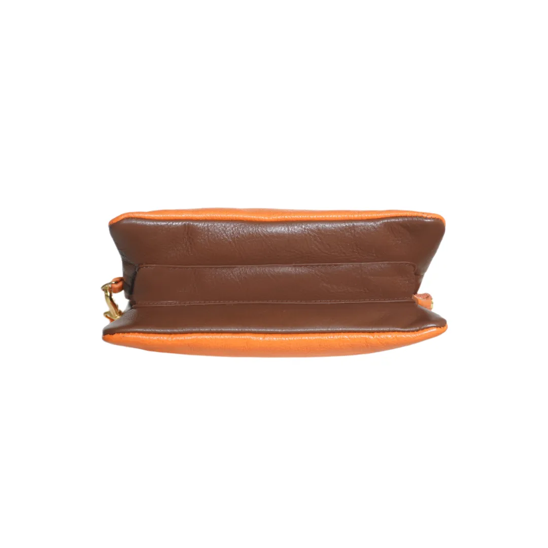 MYRNA: Leather Wallet/Wristlet
