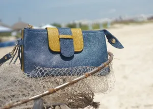 MYRNA: Leather Wallet/Wristlet