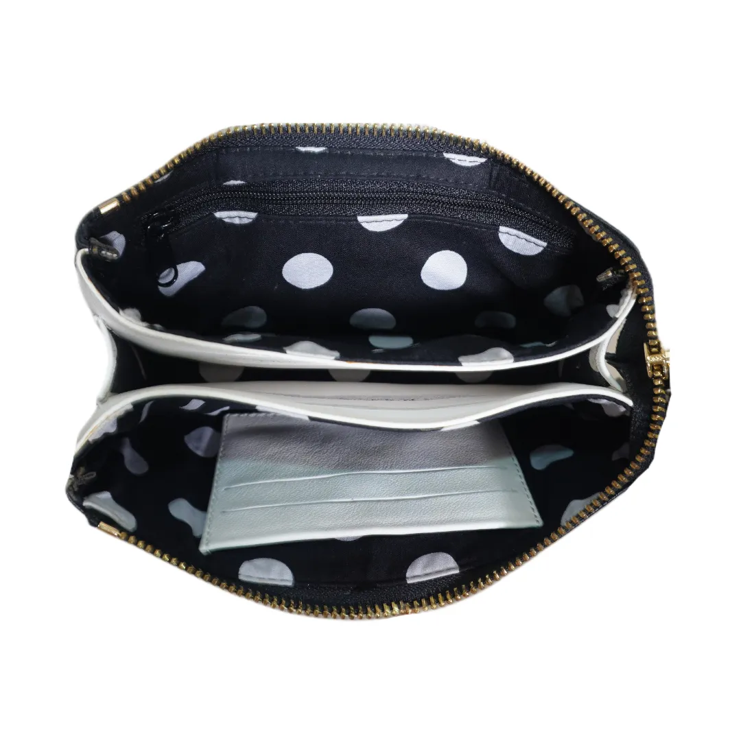 MYRNA: Leather Wallet/Wristlet