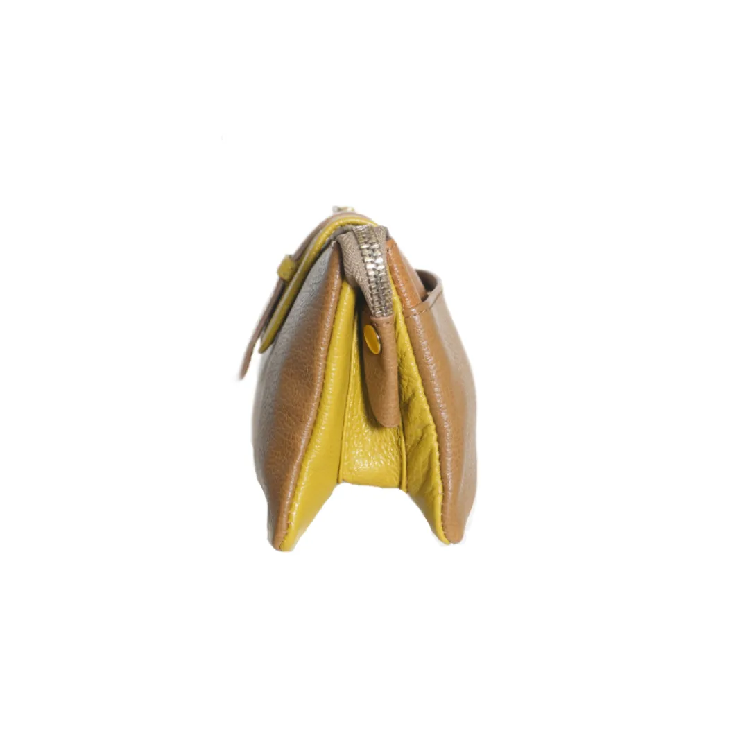 MYRNA: Leather Wallet/Wristlet