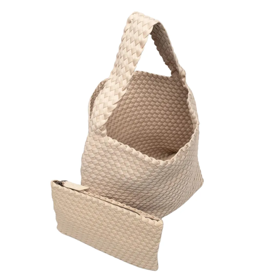 Naghedi Medium Nomad Hobo - Ecru