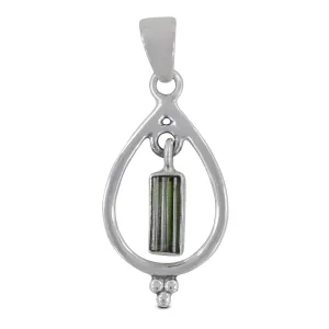 Natural Tourmaline Gemstone Designer Pendants