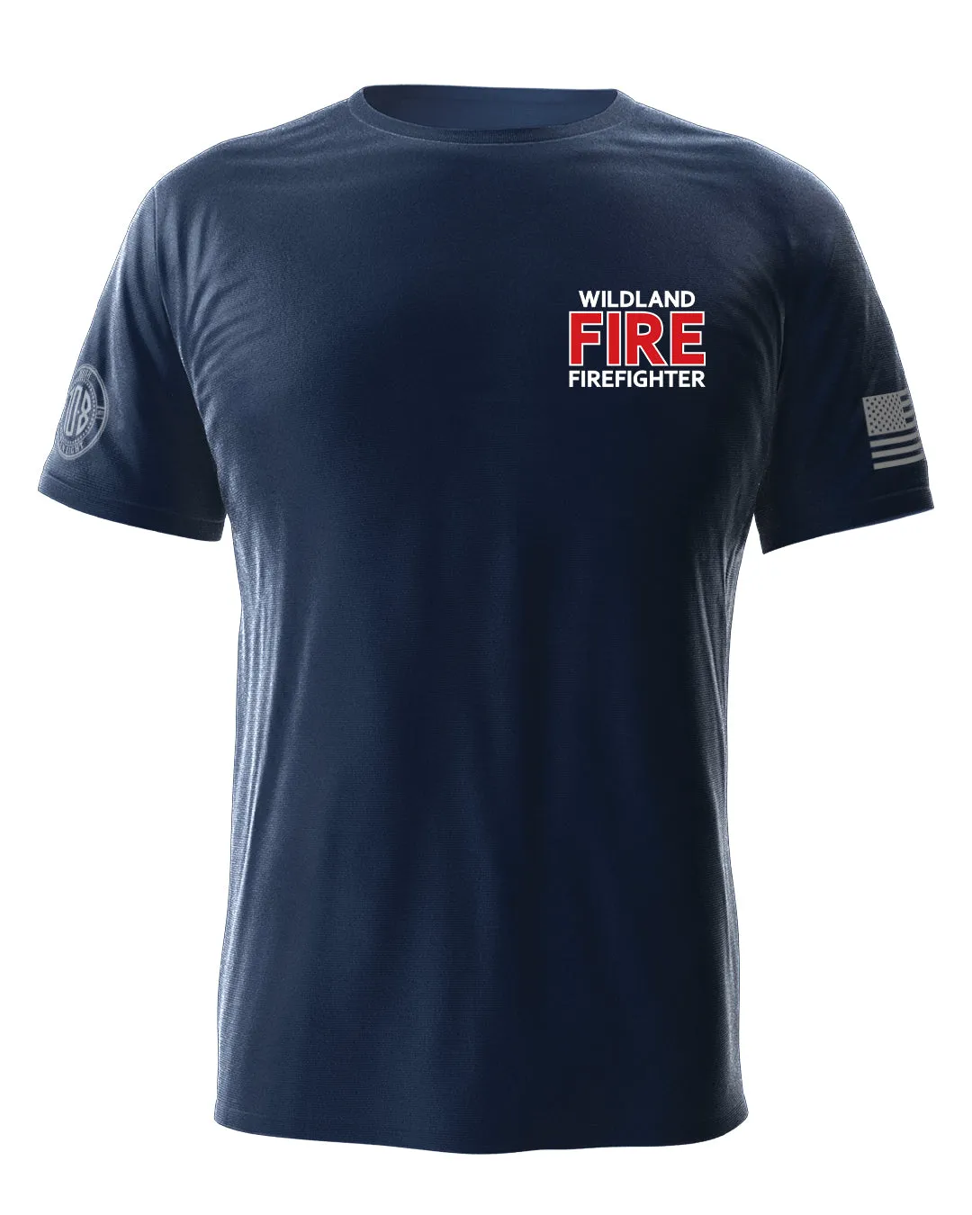 Navy Wildland Fire Firefighter Tee