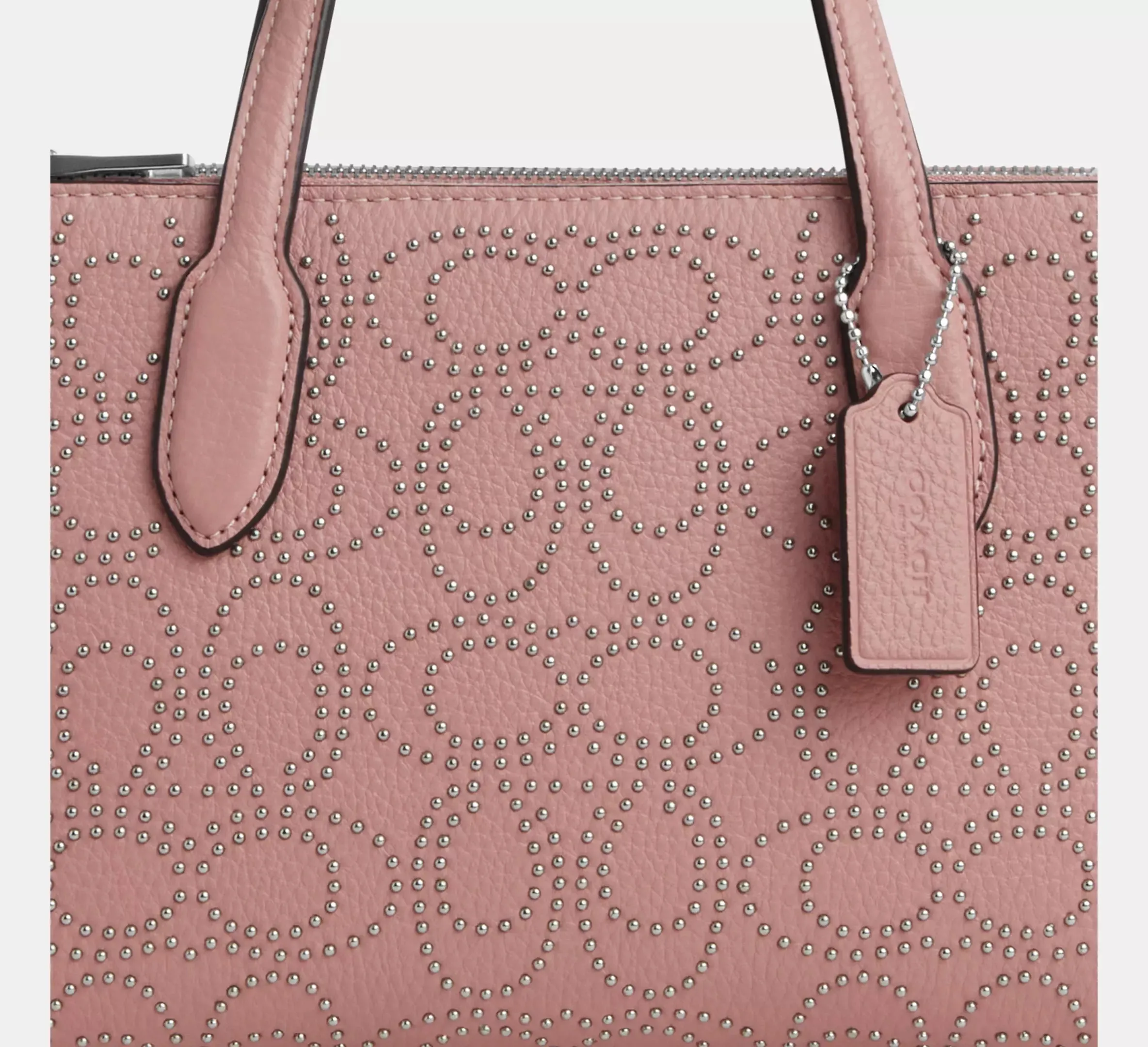 Nina Small Tote Bag With Signature Rivets