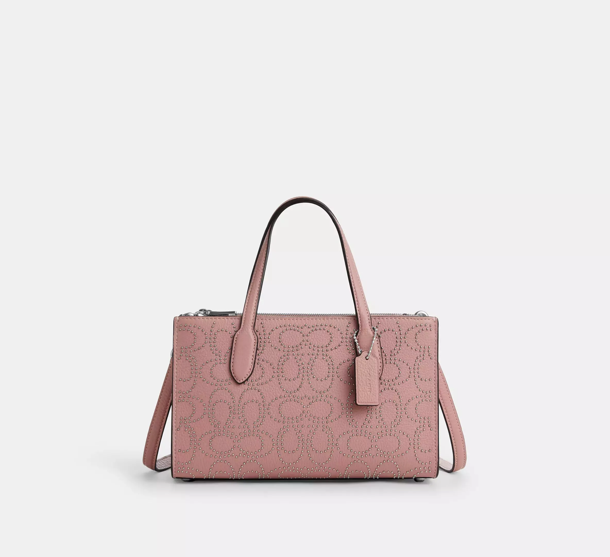 Nina Small Tote Bag With Signature Rivets