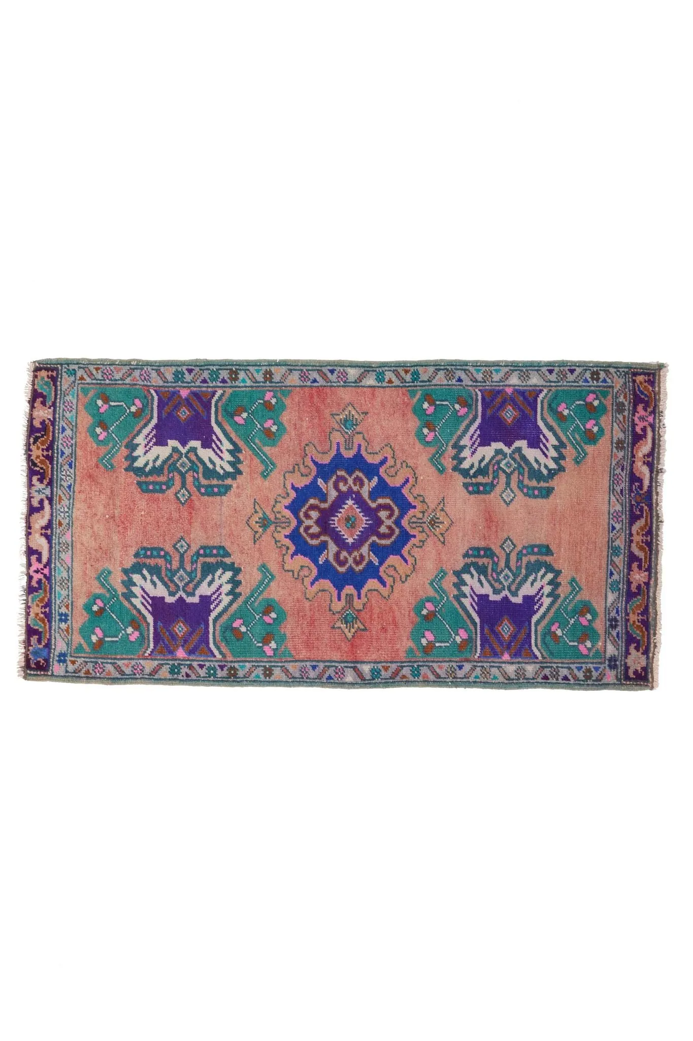 No. 1422 Mini Turkish Vintage Rug - 1'9'' x 3'5''