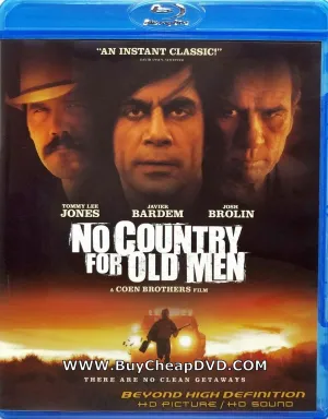 No Country for Old Men Blu-Ray (Free Shipping)