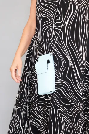 NY 77 Design Blue Purse