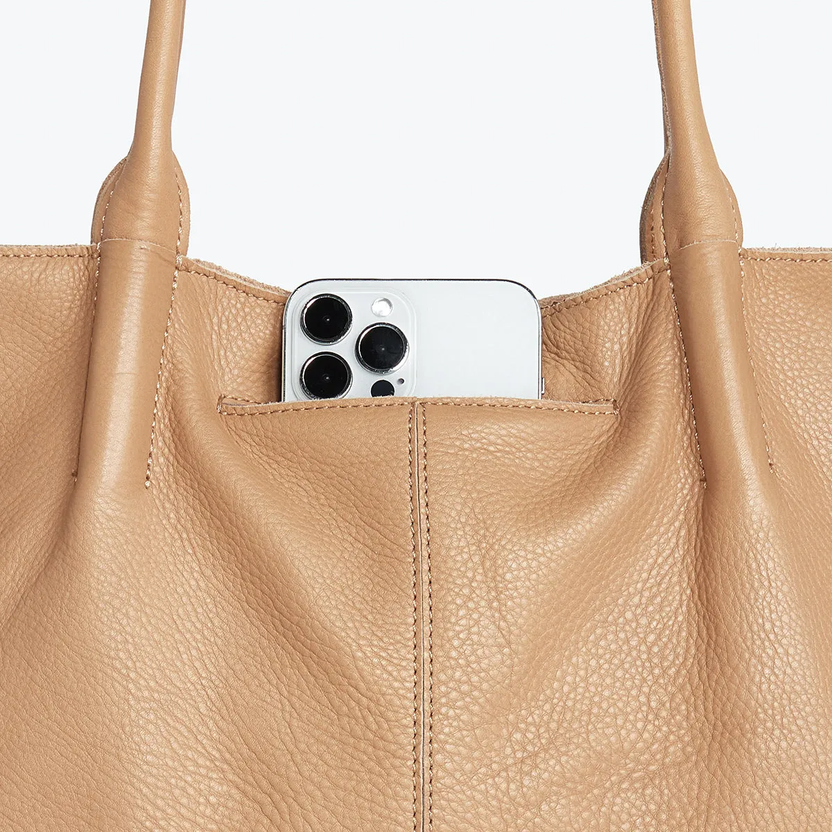 Oliver Zip | Toast Tan/Brushed Gold