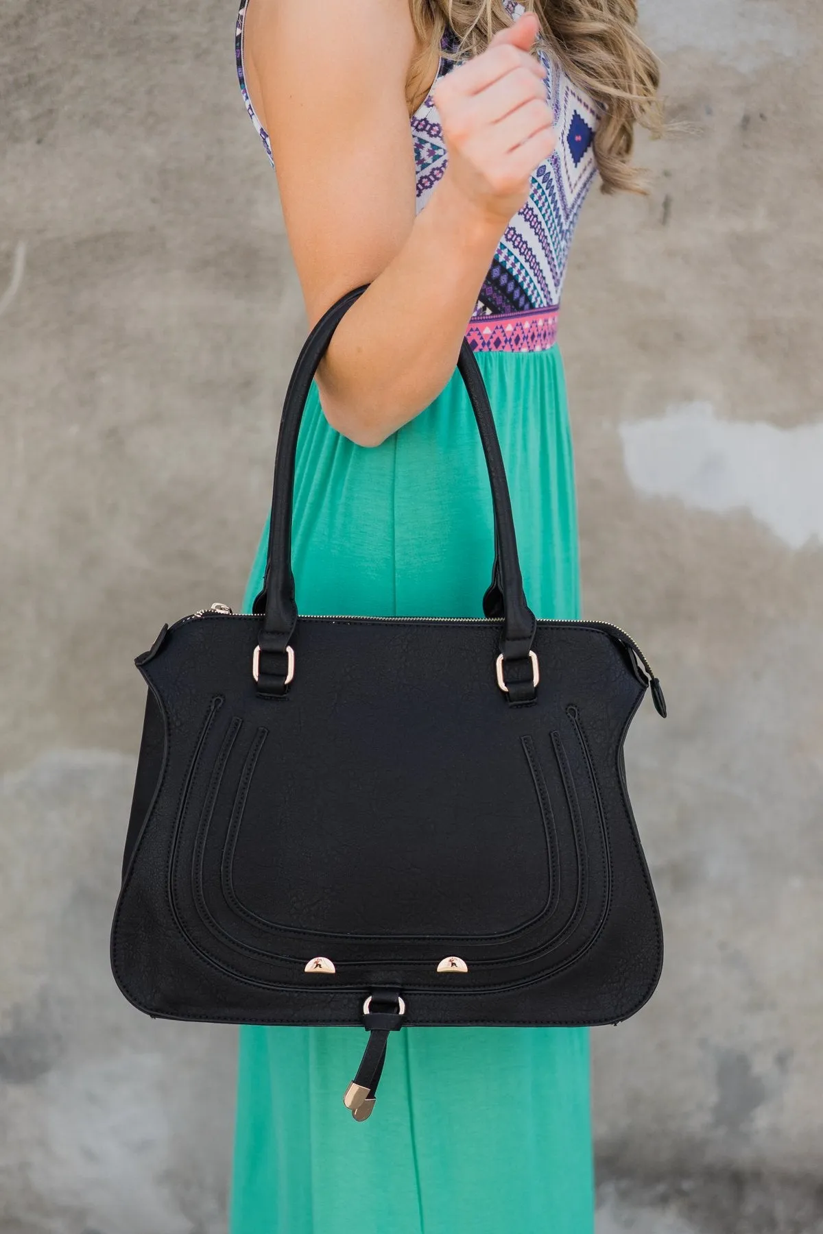 On the Go Purse- Black