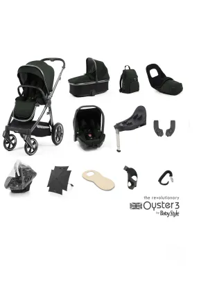 Oyster 3 Black Olive Travel System