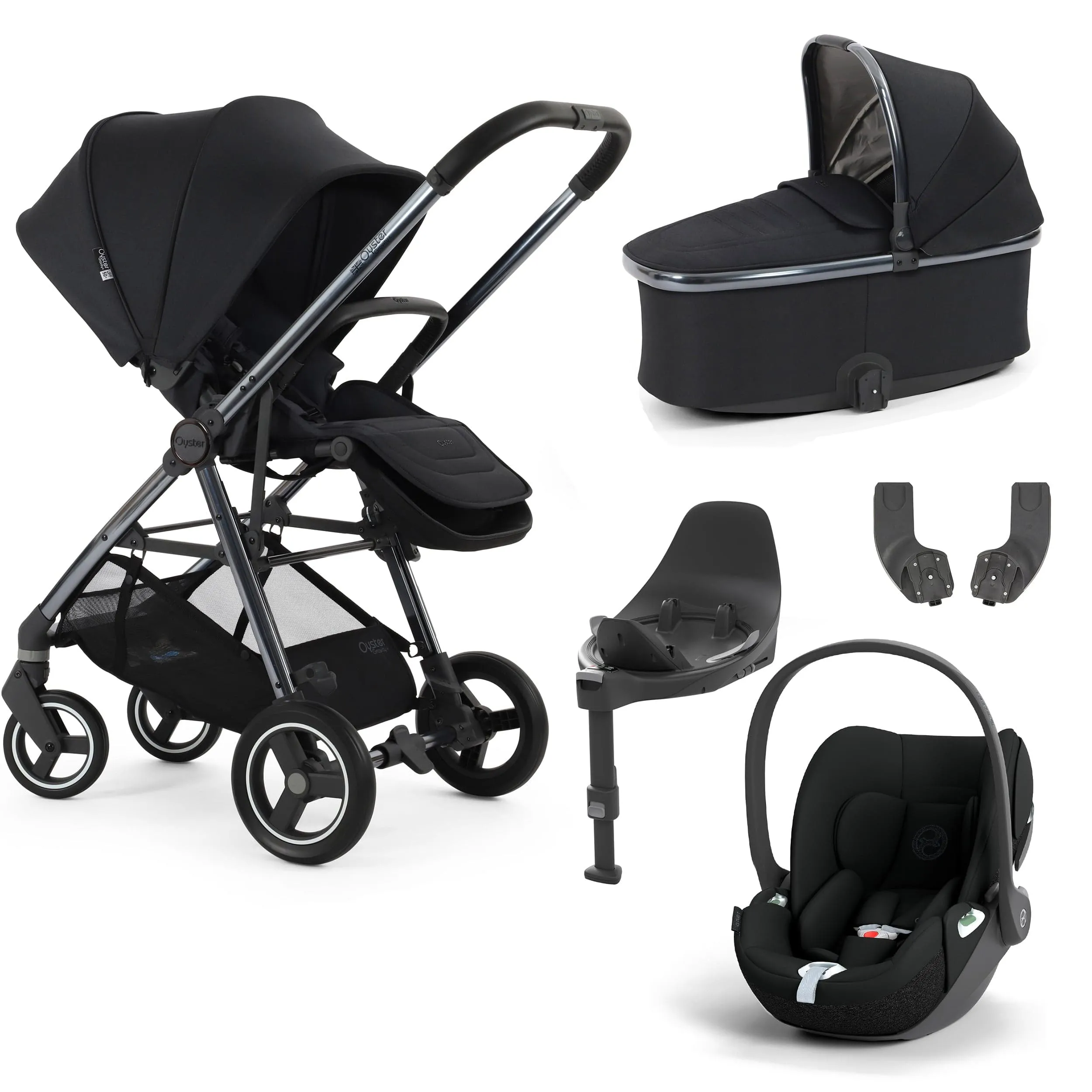 Oyster Gravity  5 Piece Bundle in Carbonite
