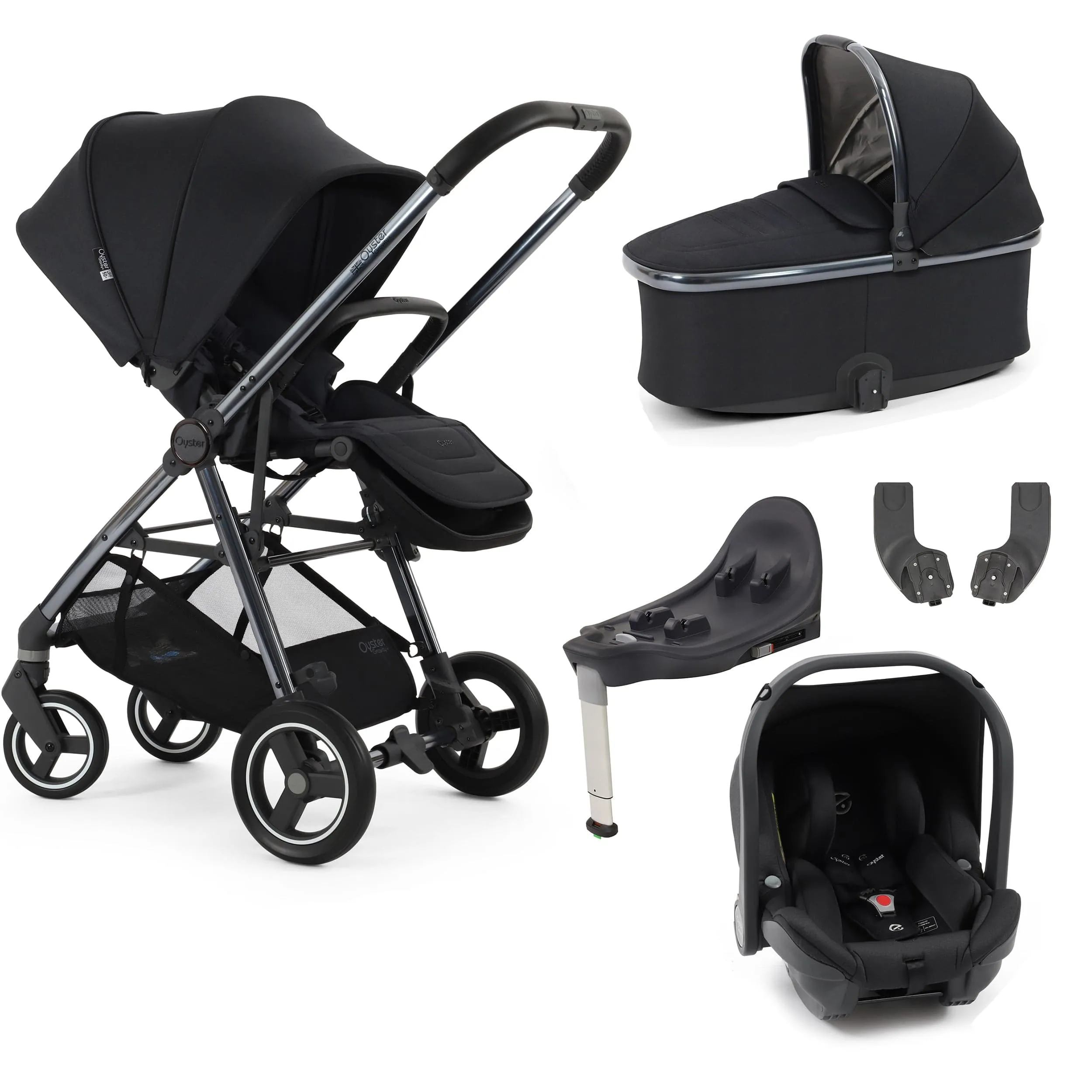 Oyster Gravity  5 Piece Bundle in Carbonite
