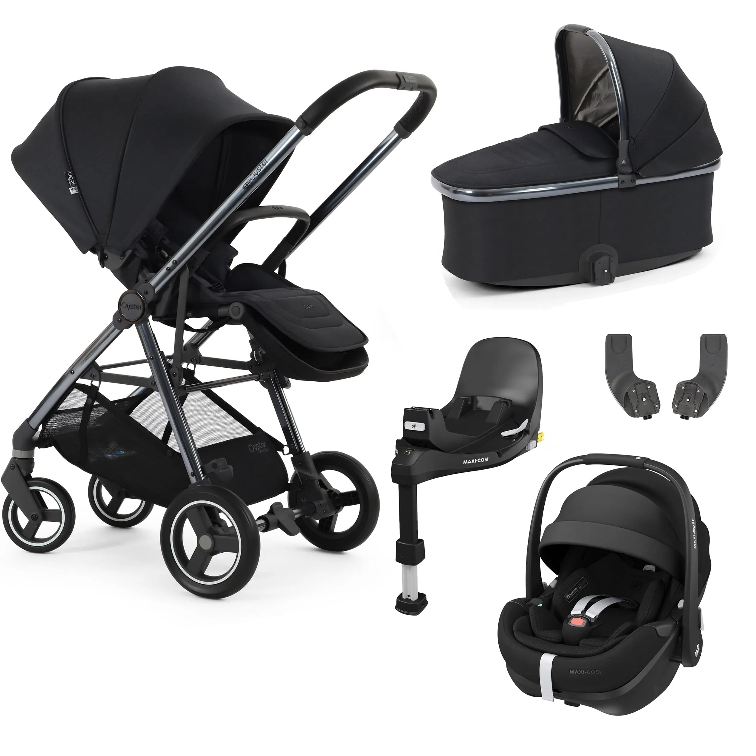 Oyster Gravity  5 Piece Bundle in Carbonite