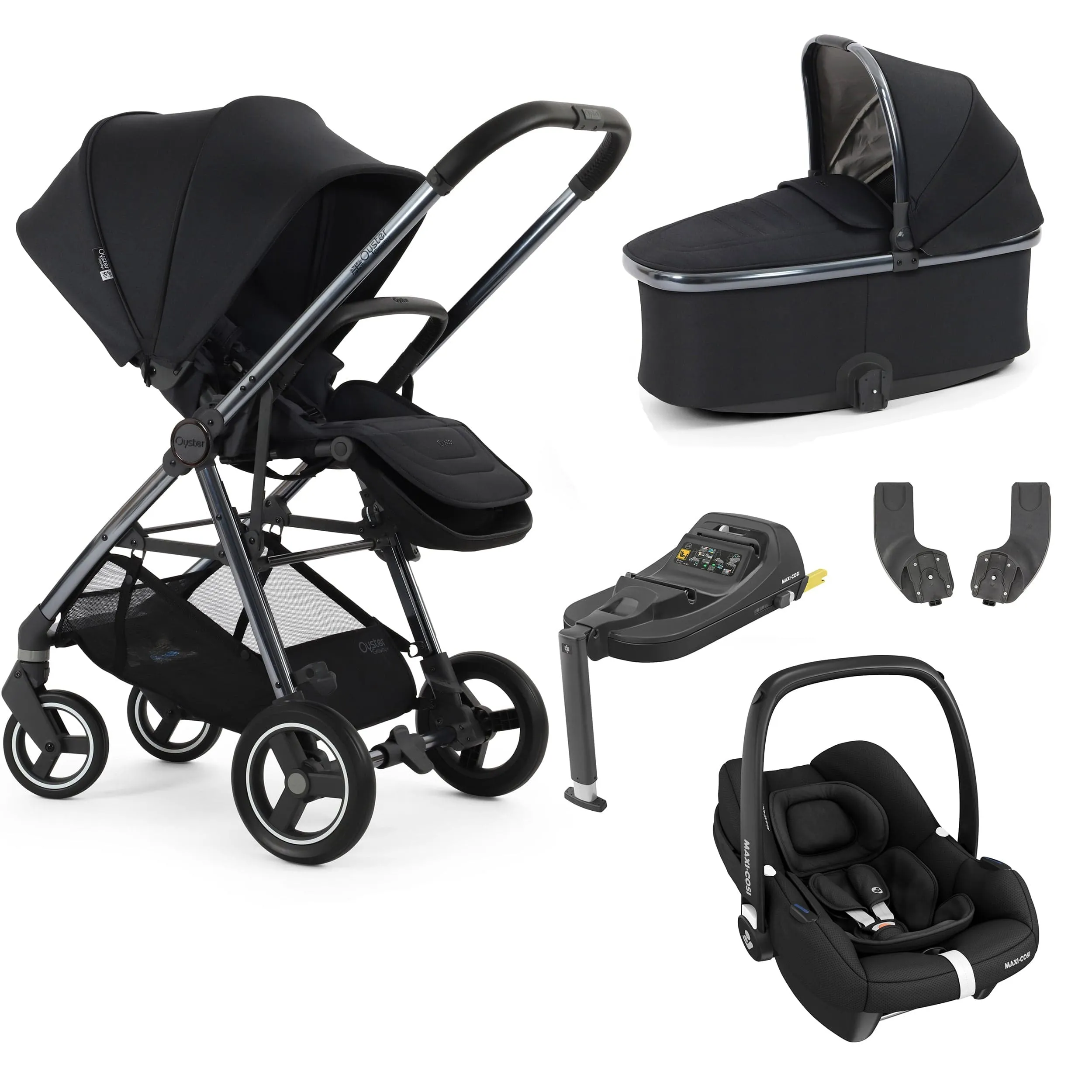 Oyster Gravity  5 Piece Bundle in Carbonite